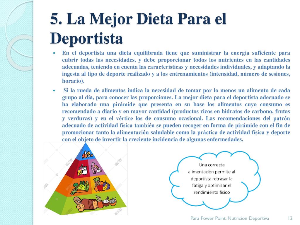 Las mejores dietas para deportistas Las mejores dietas para deportistas